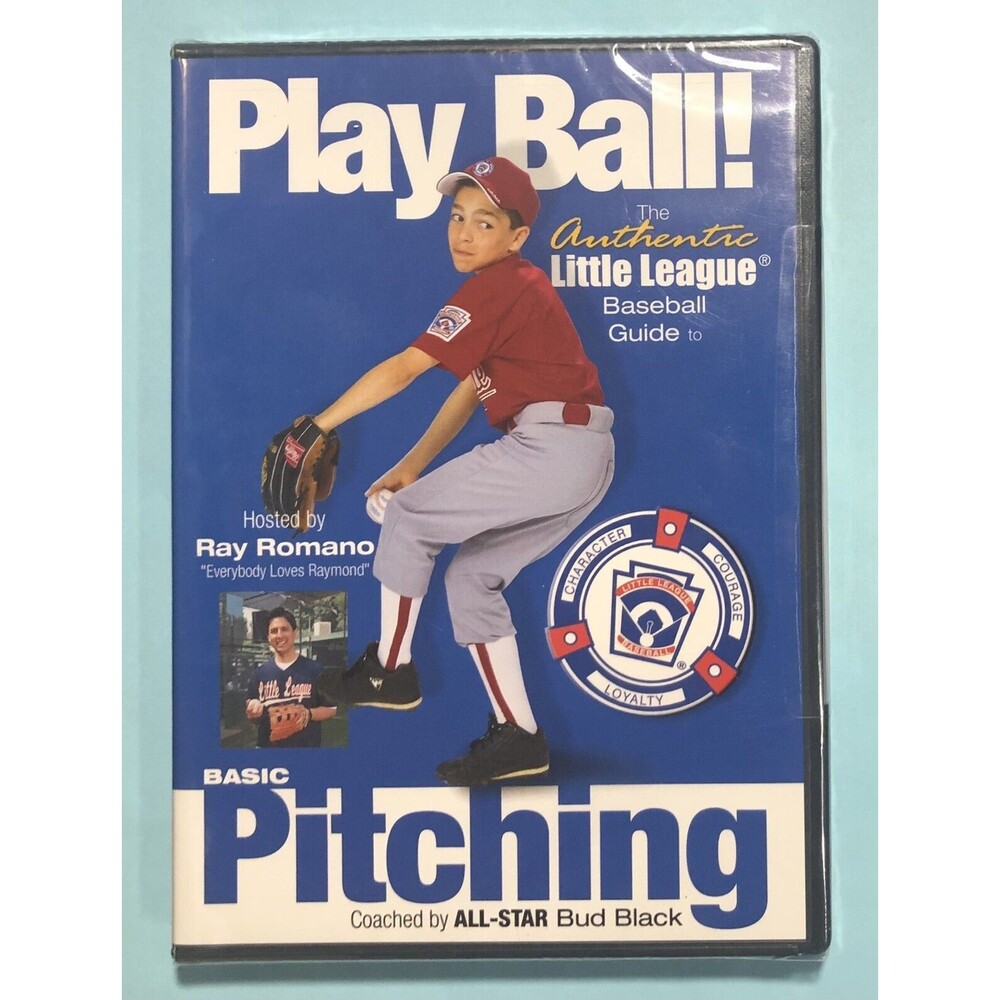 Play Ball! DVD, Authentic Little League Baseball Guide. Pitching '03 -New Sealed